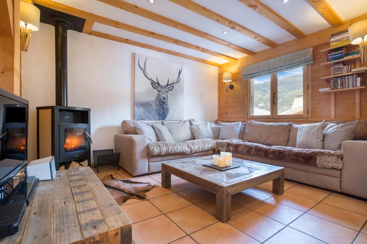 Chalet Muguet Gauche With Hot Tub Sleeps 10 Central 모르진 외부 사진