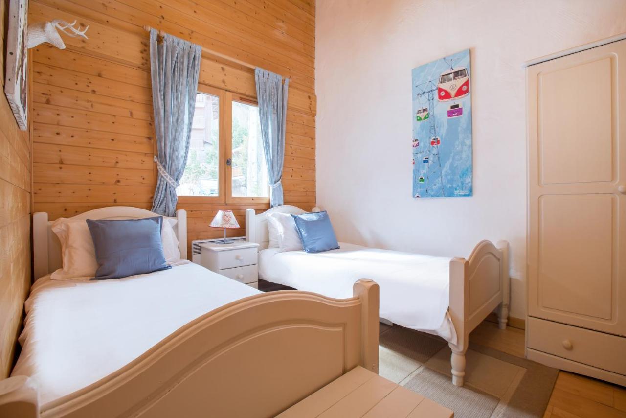 Chalet Muguet Gauche With Hot Tub Sleeps 10 Central 모르진 외부 사진