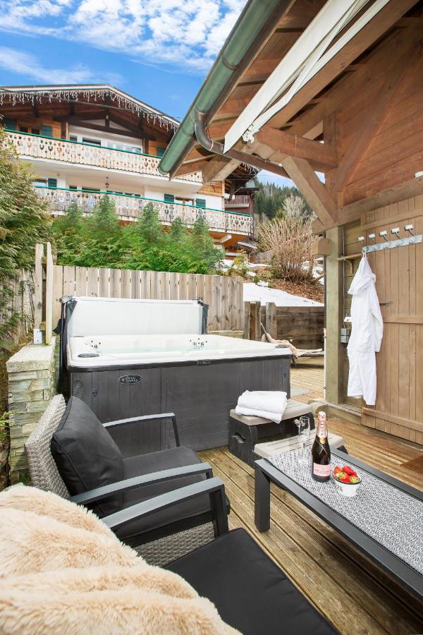 Chalet Muguet Gauche With Hot Tub Sleeps 10 Central 모르진 외부 사진