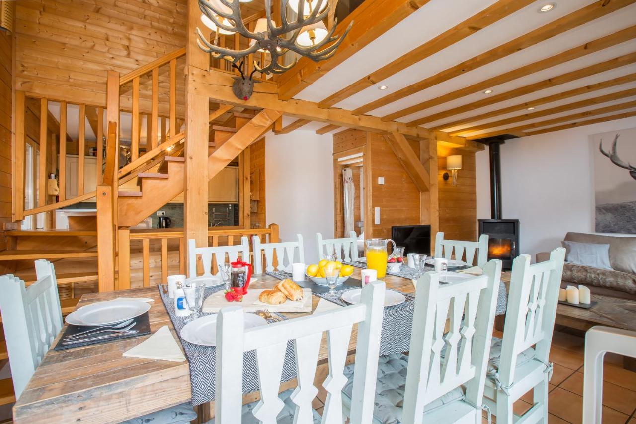 Chalet Muguet Gauche With Hot Tub Sleeps 10 Central 모르진 외부 사진